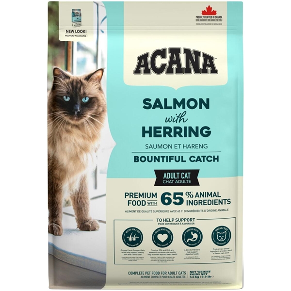 Acana Bountiful Catch, Adult Kat, 4.5 kg