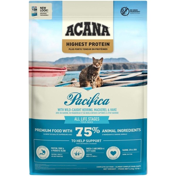 Acana Pacifica Cat, 4.5 kg