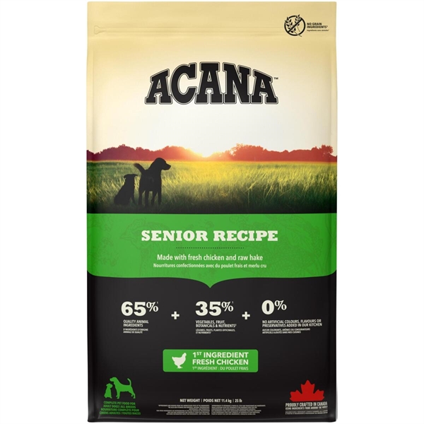 Acana Senior Recipe, 11.4 kg