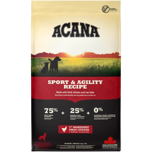 Acana Sport & Agility Recipe, 11.4 kg