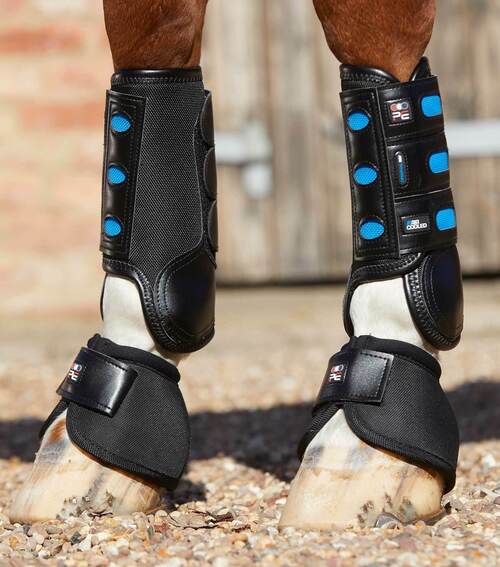 Premier Equine Air Cooled Original Eventing Boots - forben - Hvid, XS