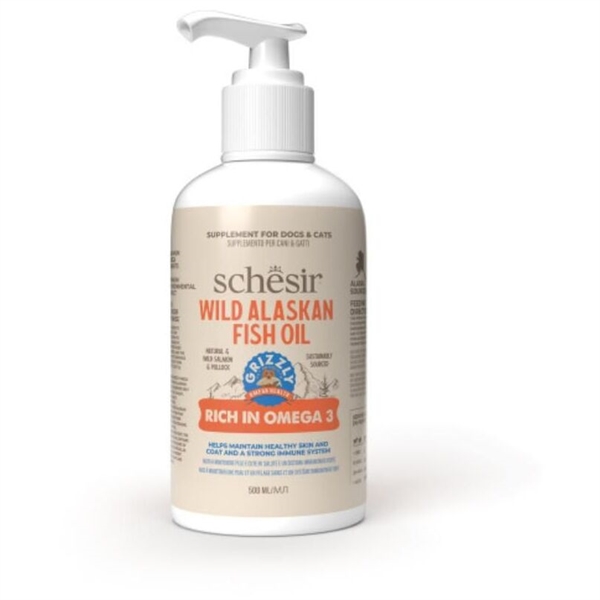Grizzly Vildlaksolie Plus, 1 liter