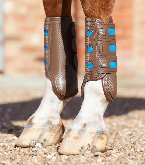 Premier Equine Carbon Tech Air Cooled Eventing gamacher - Forben - Brun, S