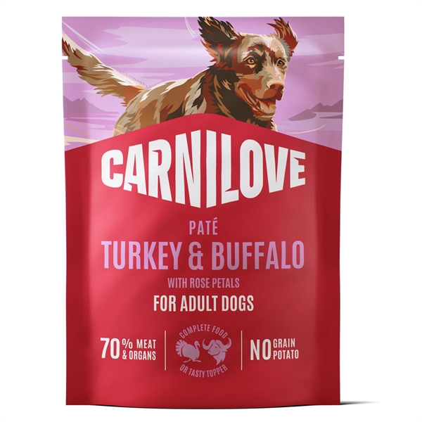 Carnilove Pouch Paté Buffalo, 300g