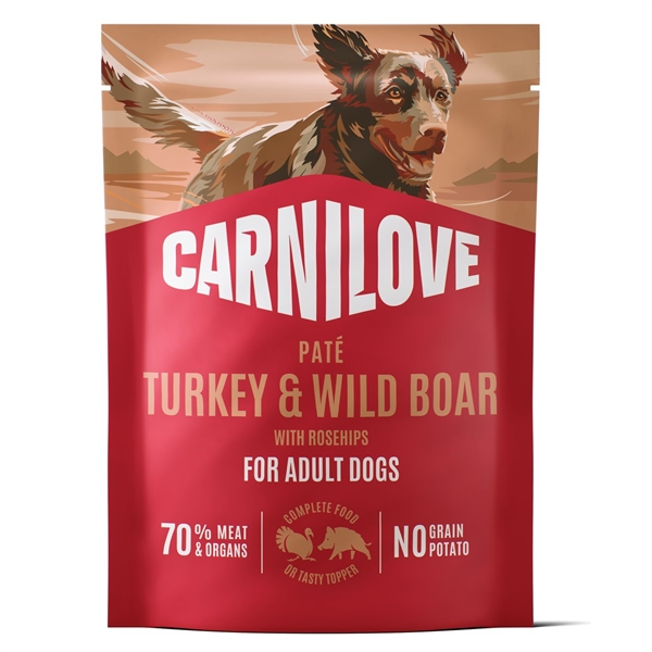 Carnilove Pouch Paté Wild Boar, 300g