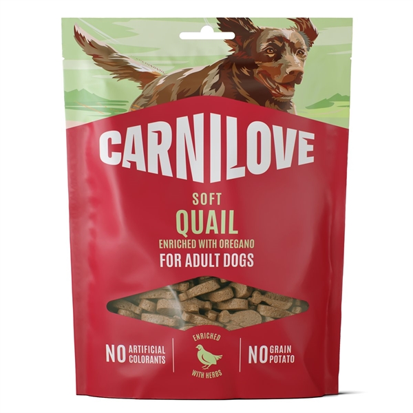 Carnilove Semi Moist Snack Quail, 200g
