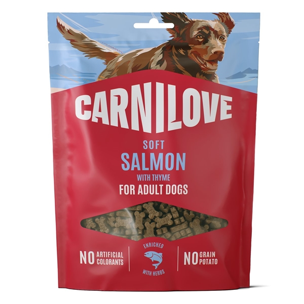 Carnilove Semi Moist Snack Salmon, 200g