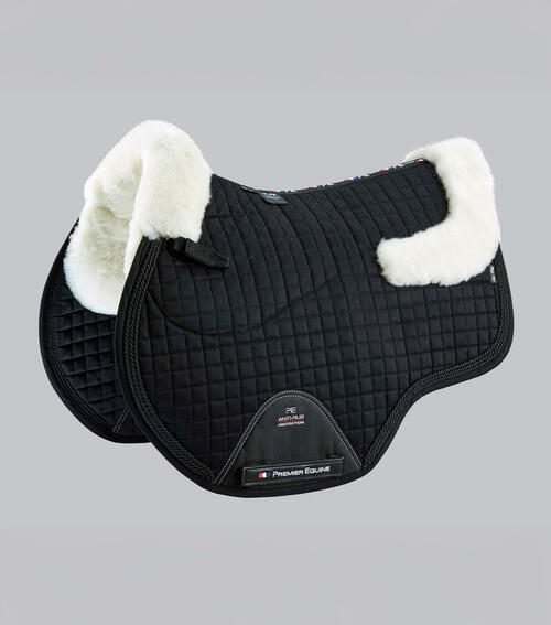Premier Equine European CC Merino spring underlag - Sort/Natur