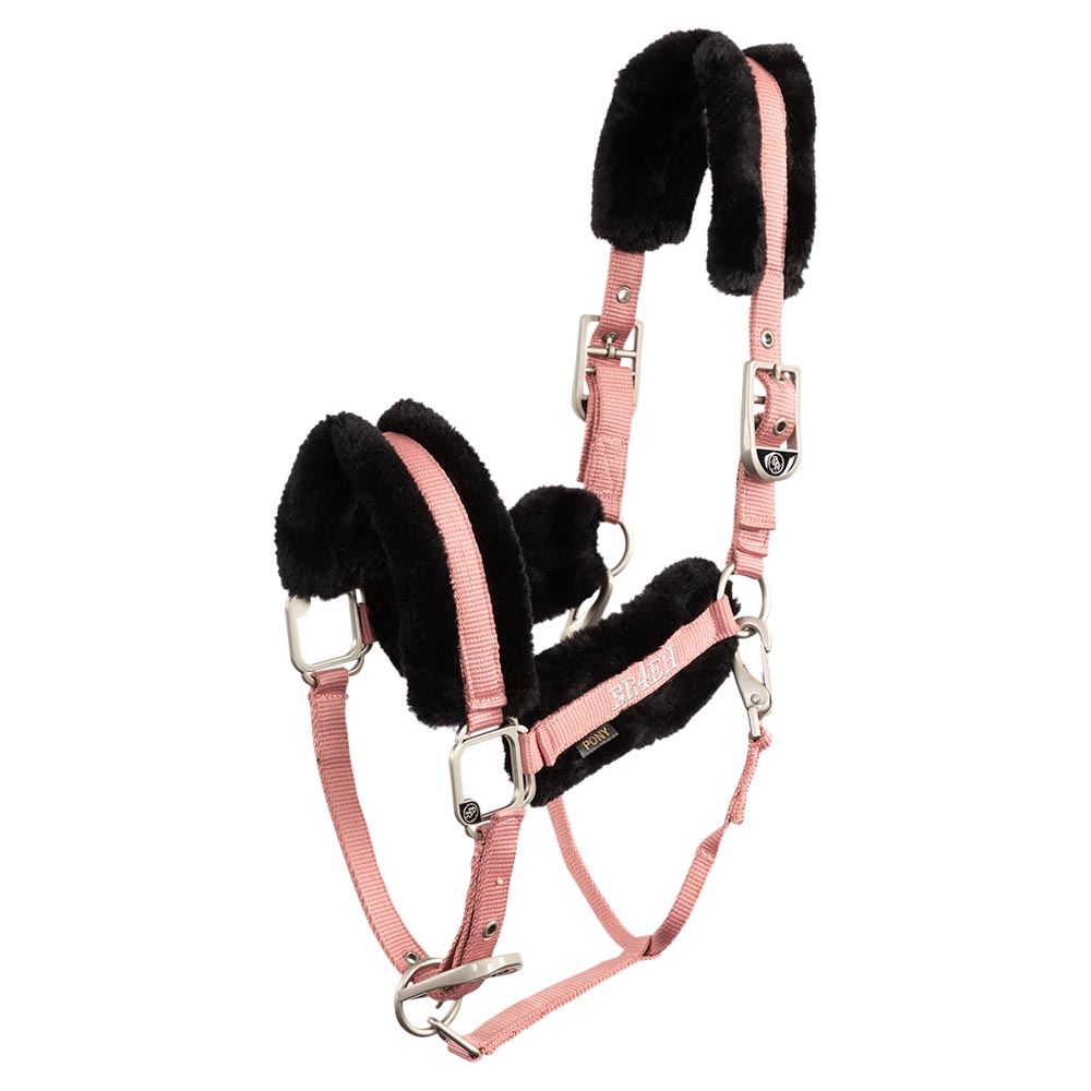 BR Bear grime med pels - Pony - Bordeaux