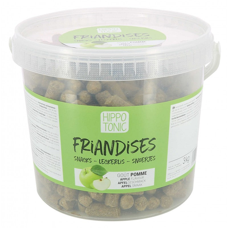 HIPPOTONIC Hestegodbidder  Æblesmag 3 kg