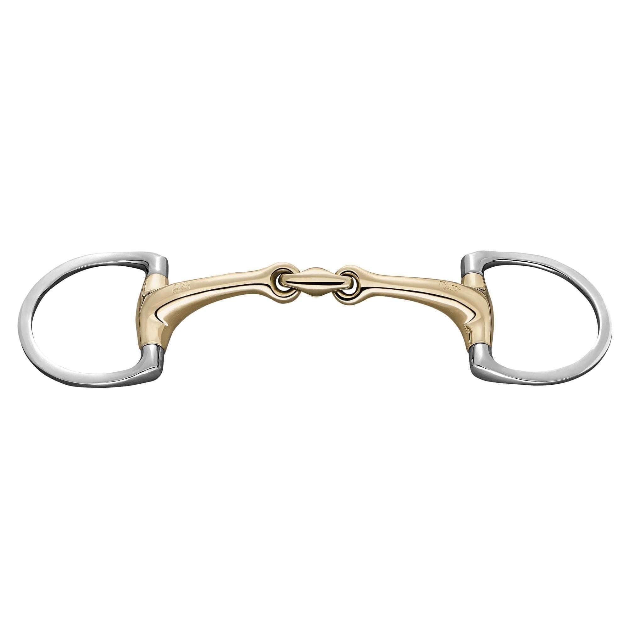 Pony Trensebid, Dynamic RS, Eggbutt D-Formet, 3-delt - 14mm