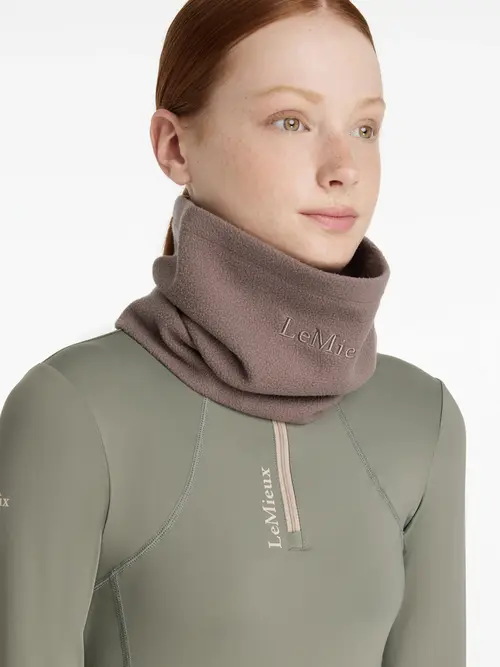 LeMieux Fleece Snood Halsedisse - Walnut