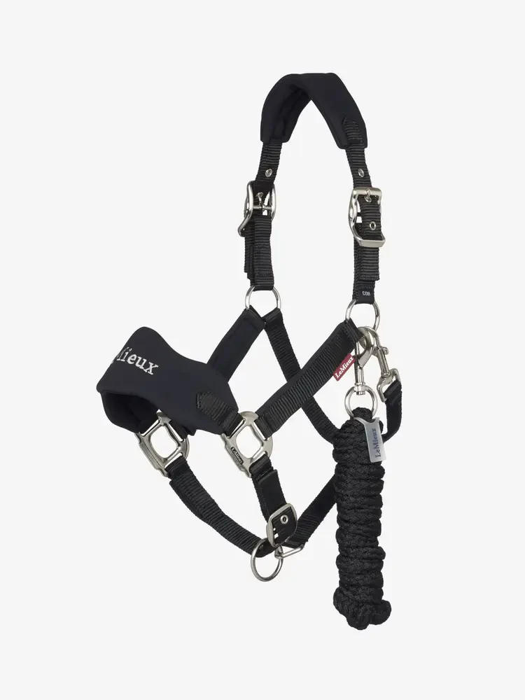 LeMieux Breakaway Vogue grime med tov - Sort - Pony