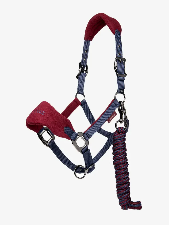 LeMieux Vogue grime med tov - Burgundy - Cob