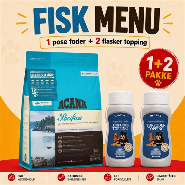 Acana Pacifica Menu med Avlskovgaard