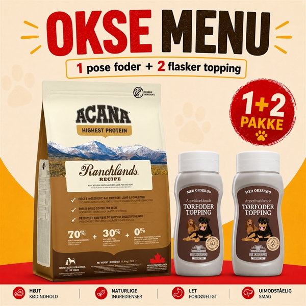 Acana Ranchlands Menu med Avlskovgaard