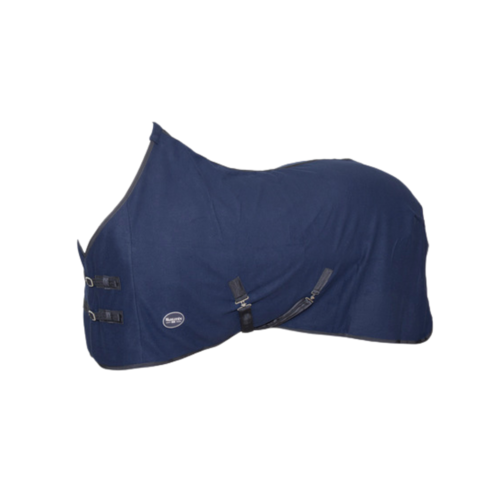 Wahlsten fleece dækken - Navy - 95cm