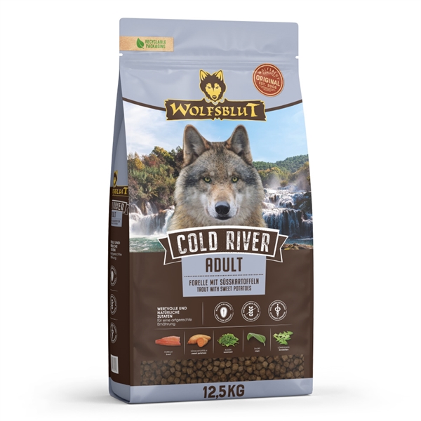 Wolfsblut Cold River Adult, 12.5 kg