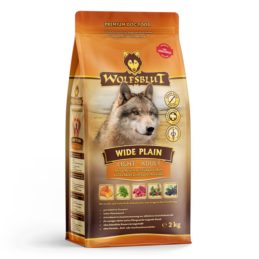 Wolfsblut Wide Plain Light Adult, 2 kg