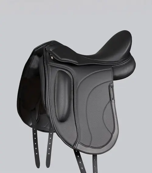 Premier Equine Montpellier dressur sadel - Sort, 16,5"
