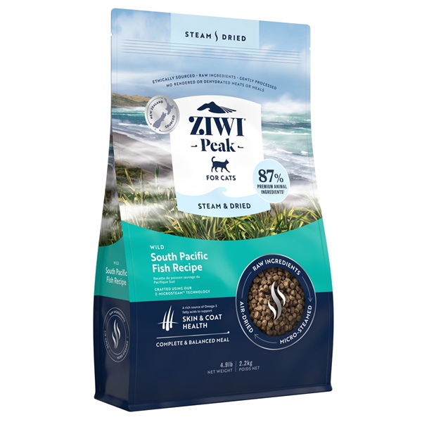 ZiwiPeak Cat Steam & Dried, Fish, 2.2 kg - DATOVARE