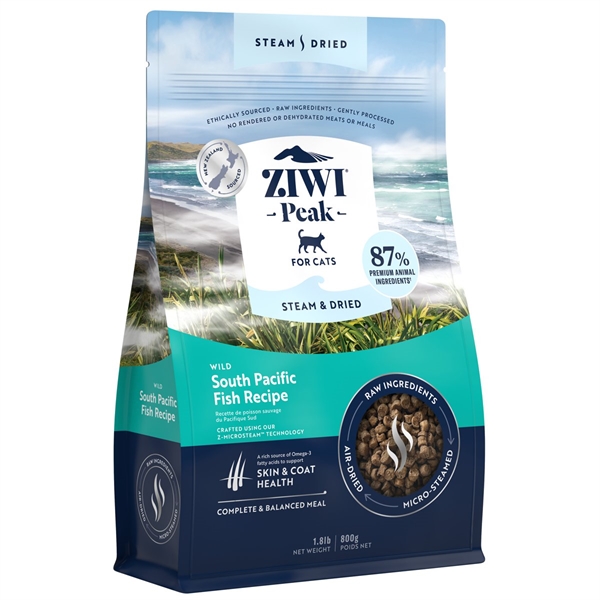 ZiwiPeak Cat Steam & Dried, Fish, 800g - DATOVARE