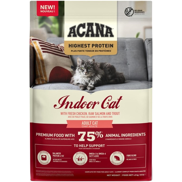 Acana Cat Highest Protein Indoor 4.5 kg