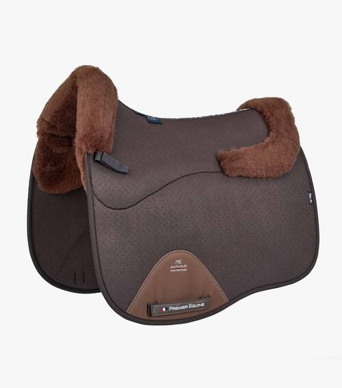 Premier Equine Close Contact Airtechnology Shockproof Wool  - Dressur - Brun/brun