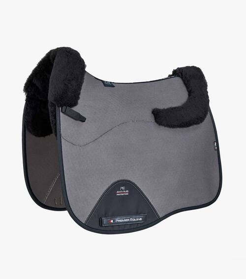 Premier Equine Close Contact Airtechnology Shockproof Wool  - Dressur - Grå/sort