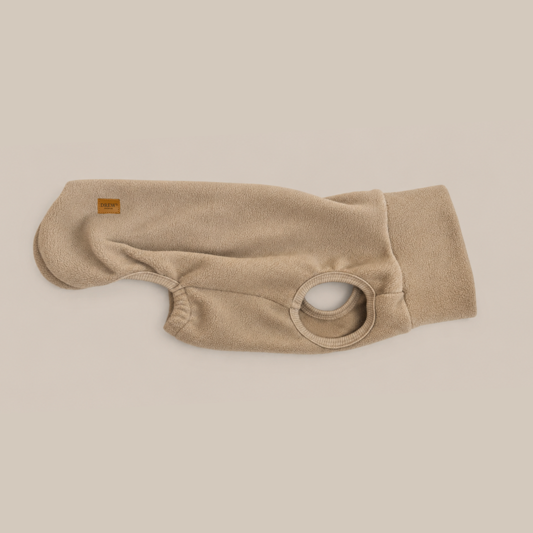 Kyoto / Fleece hundesweater (beige) - 1