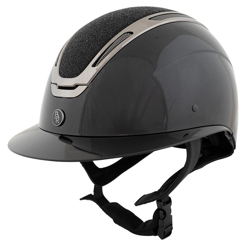 BR Zeta Sparkling ridehjelm - sort - 55-57