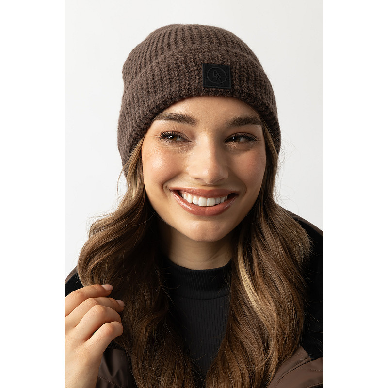 BR Lysanne strikket hue - flere farver - Brun
