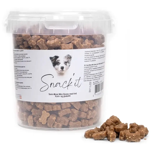 SnackIt Semi-moist mini bones, And, 500g