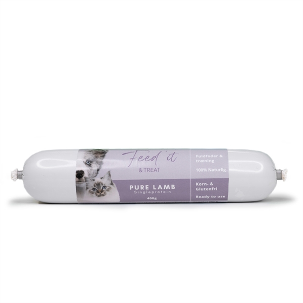 Feed´It og Treat Pure Lamb, 400g