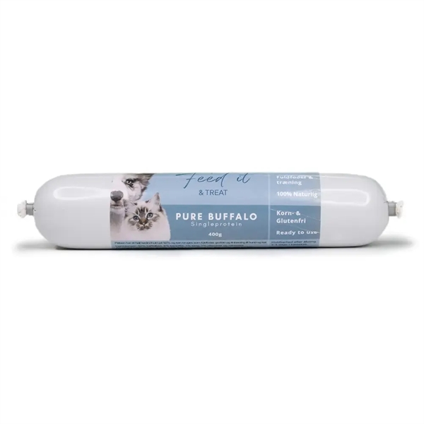 Feed´It og Treat Pure Buffalo, 400g