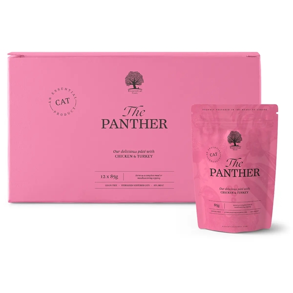 Essential the Panther paté, 12 x 85g