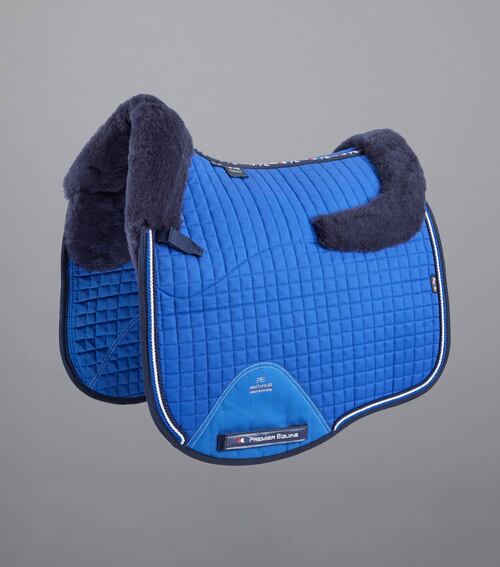 Premier Equine European CC Merino dressurunderlag - Royal Blå/Navy