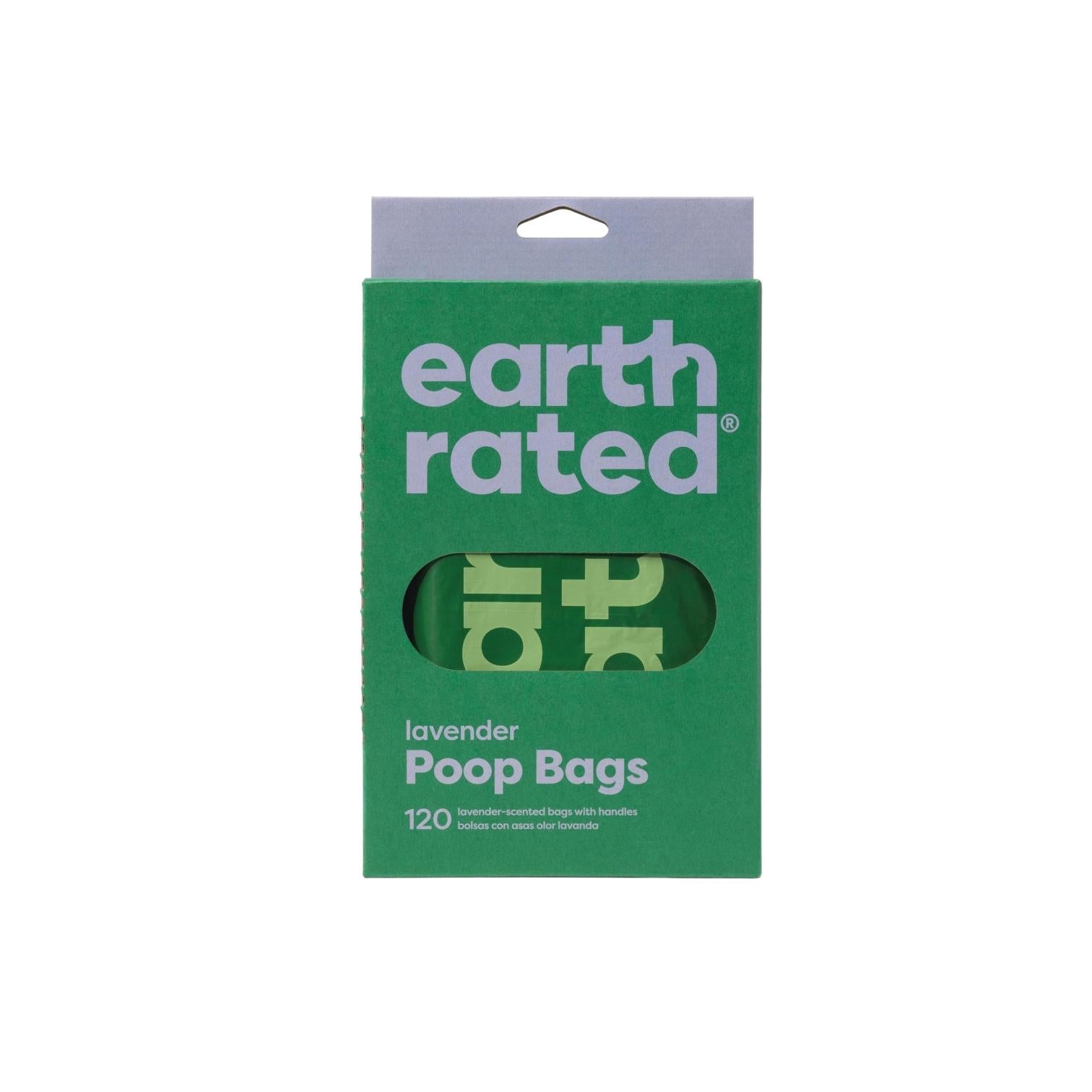 Earth Rated Eco-poser med håndtag, Lavendel
