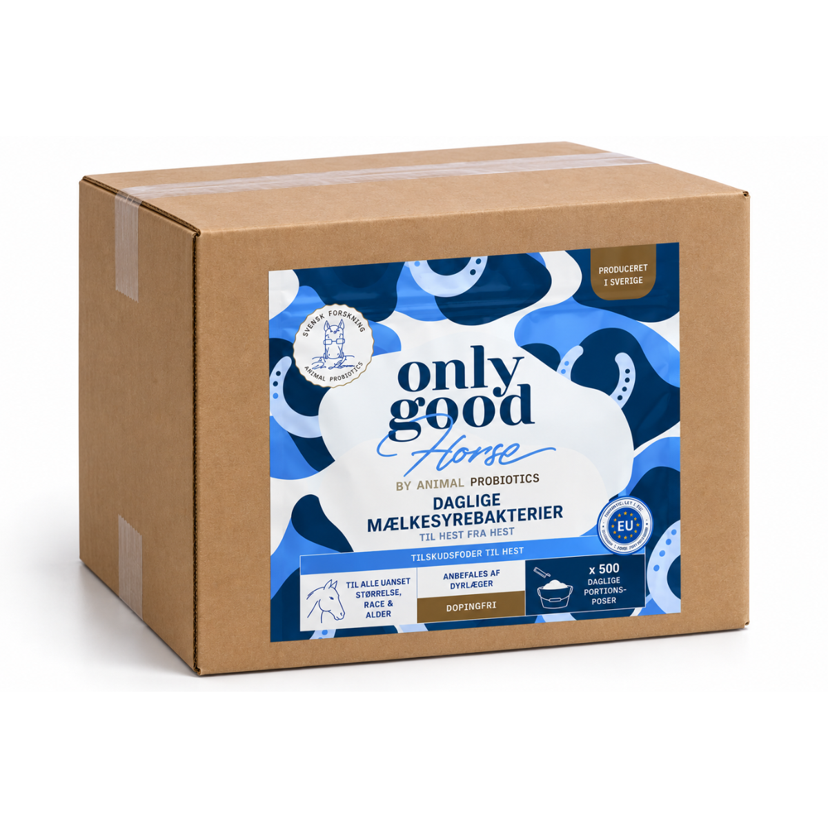 OnlyGoodHorse - Maxi pakke 500 portioner