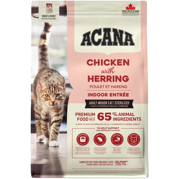 Acana Indoor Entrée, Adult Kat, 1,8 kg