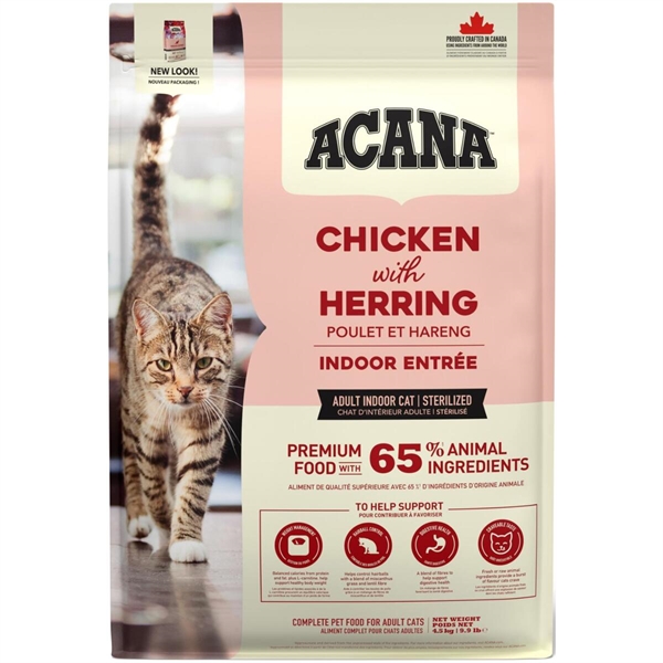 Acana Indoor Entrée, Adult Kat, 4.5 kg