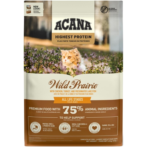 Acana Wild Prairie Cat, 4,5 kg