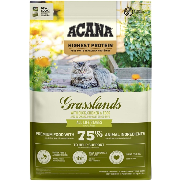 Acana Grasslands Cat, 4,5 kg