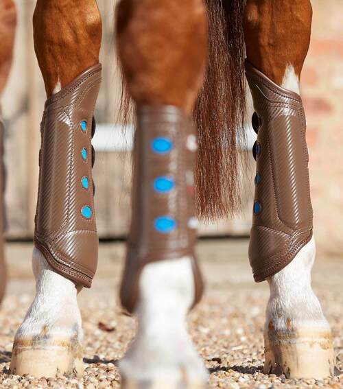 Premier Equine Carbon Tech Air Cooled Eventing Boots -bagben - Brun, S