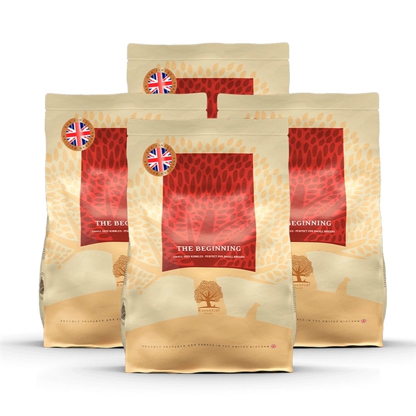 Essential Finest THE BEGINNING hvalpefoder, 4 x 2.5 kg