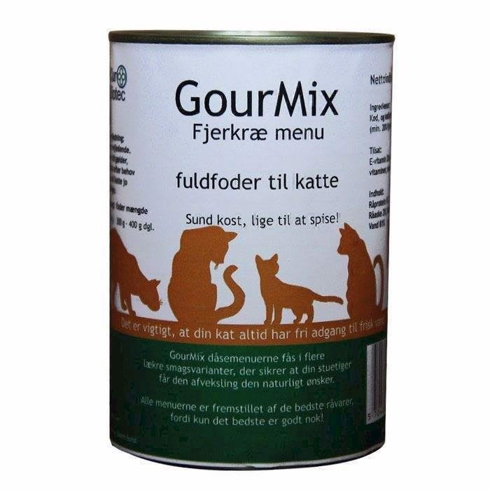 Gourmix dåsemad til kat, høne