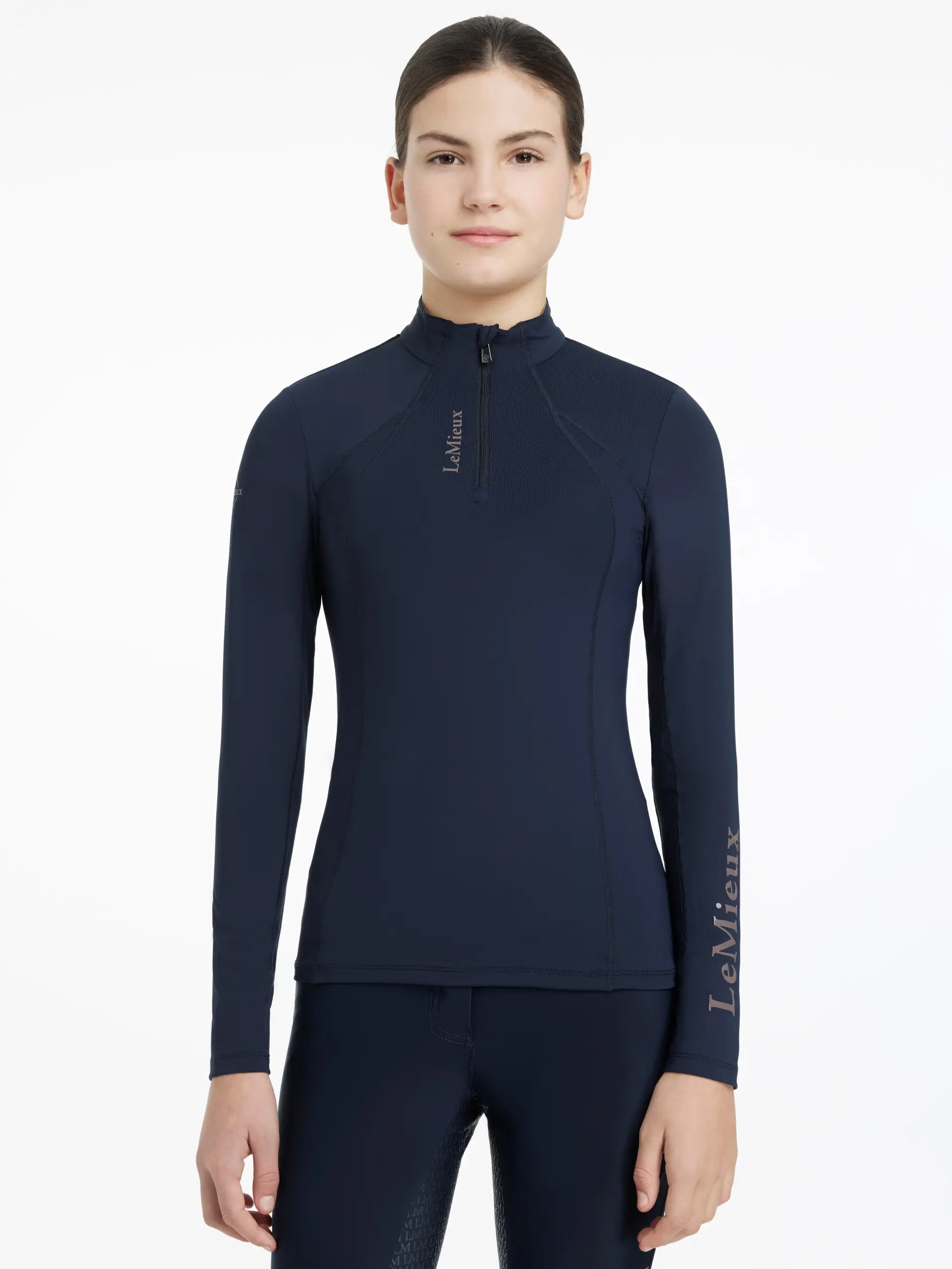 LeMieux Young Rider Classique baselayer - 7-8 år , Navy