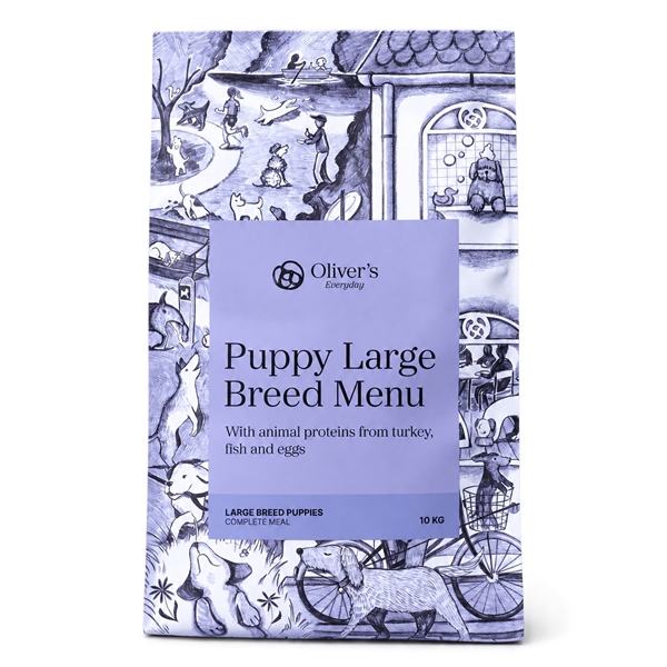 Olivers Everyday Puppy Large Breed, 10kg