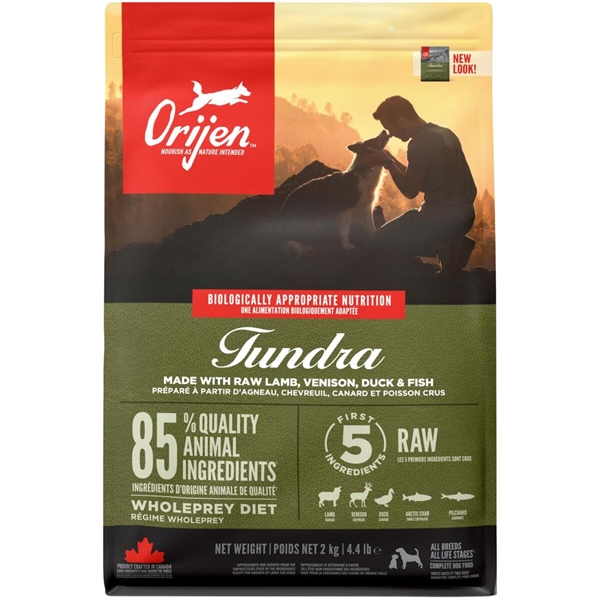 Orijen Tundra tørfoder, 2 kg