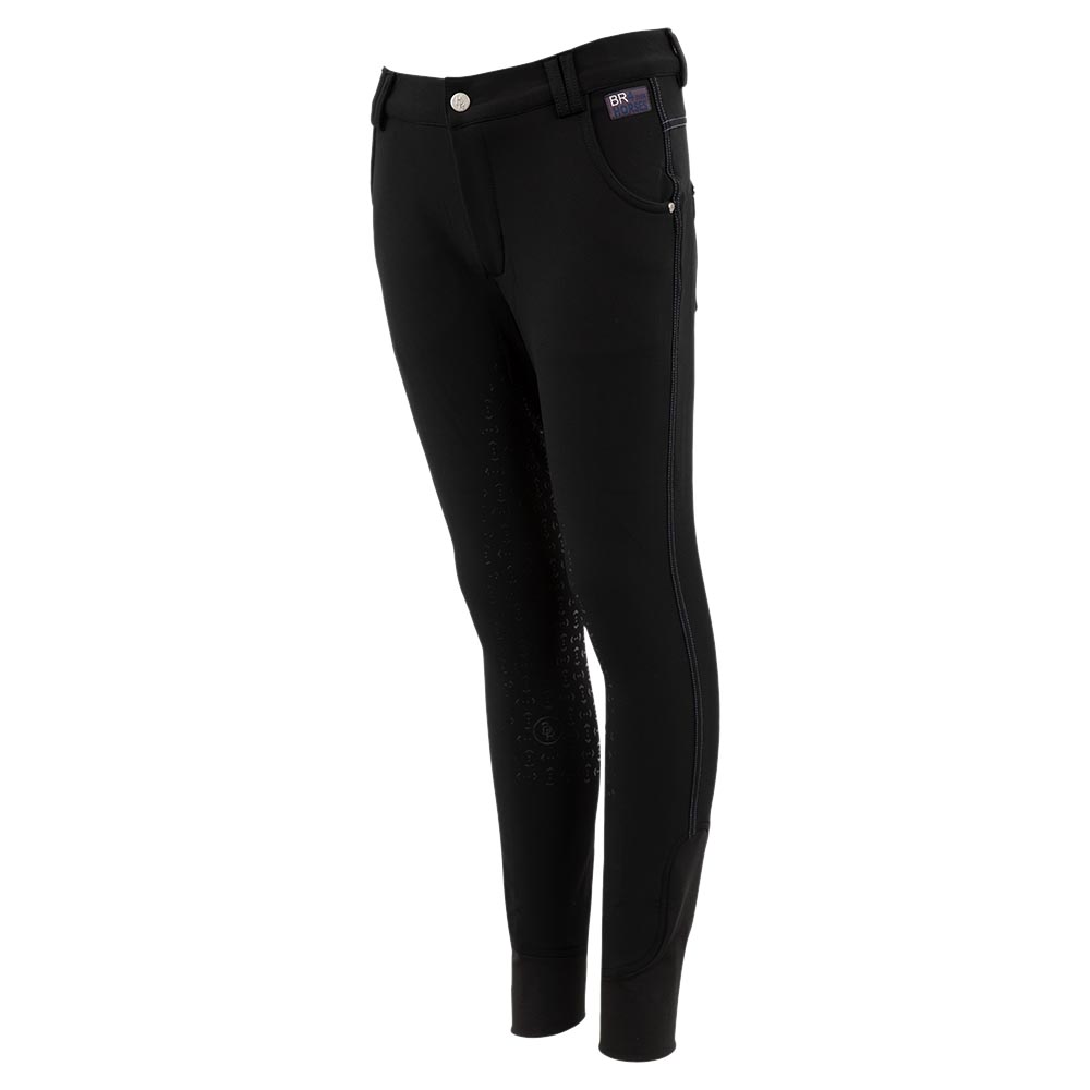 BR Sam softshell vinterridebukser - 140 - Sort